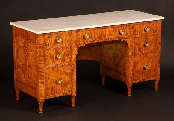 Eric Jacobsen Furniture Maker Custom Designed Vanity Desk